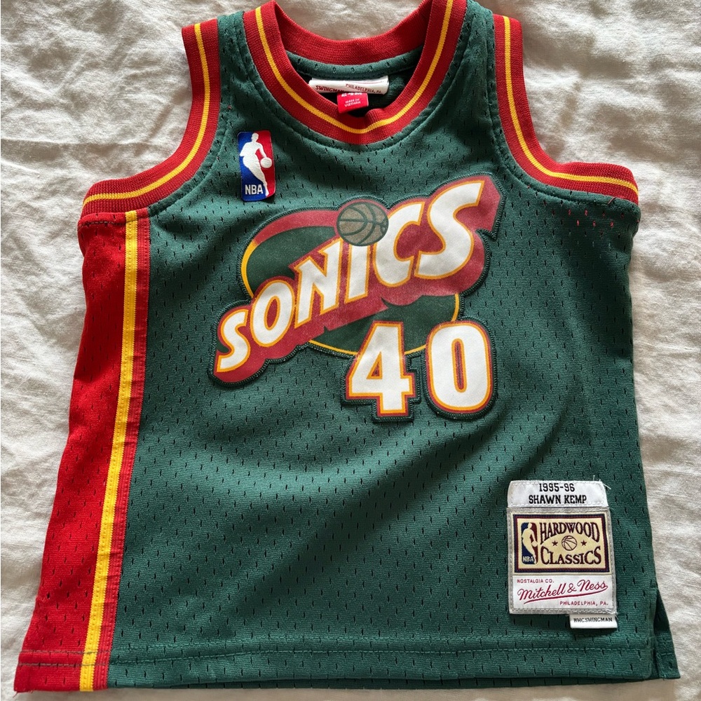 Mitchell & Ness NBA Jersey Hardwood Classics - Seattle SuperSonics Kemp
